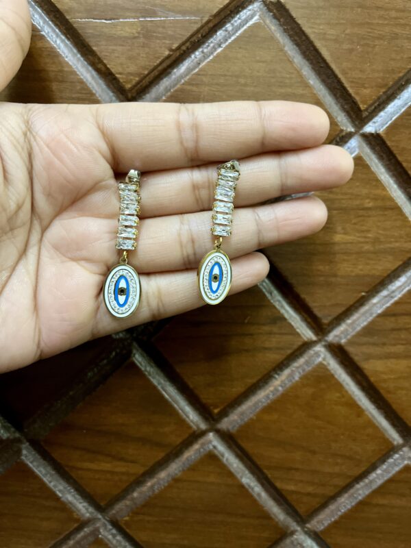 evil eye earrings