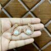pearl ad earrings